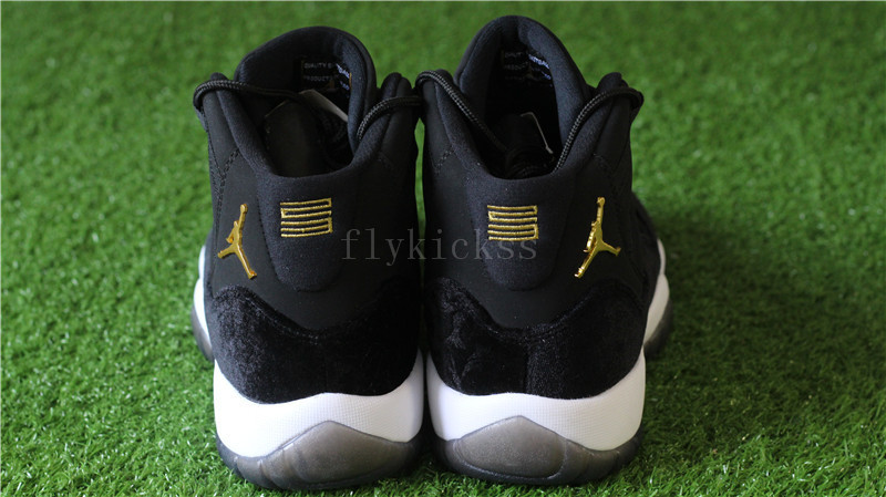 Authentic Air Jordan 11 Velvet Black